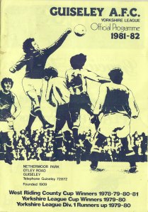 Guiseley AFC programme